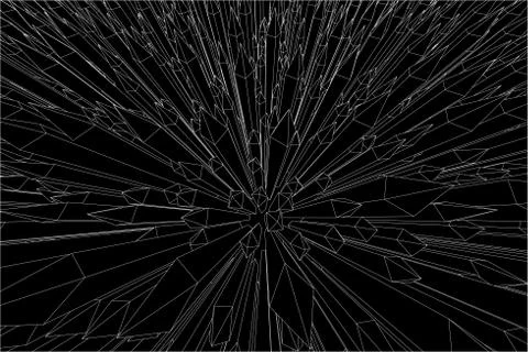 Bird Eye View Abstract sharp 3d Illustration 스톡 일러스트