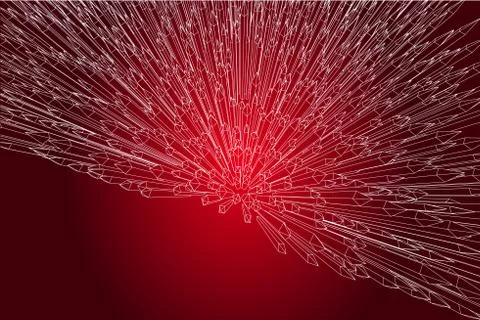 Bird Eye View Abstract sharp 3d Illustration Stock Illustration