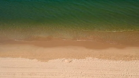 Bird Eye View of a Beach. Stock Footage 93964678