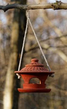 Bird feeder Stock Photos
