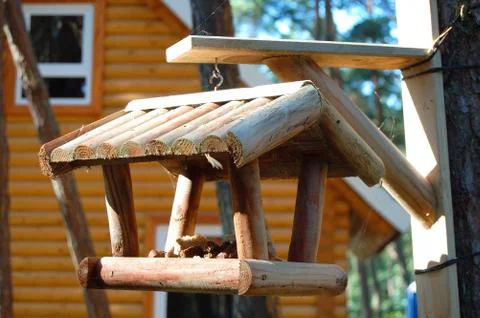 Bird feeder Stock Photos