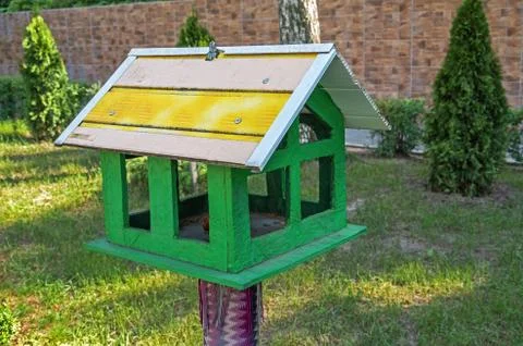 Bird feeder Stock Photos