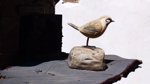 Bird Figurine Stock Footage 84004299