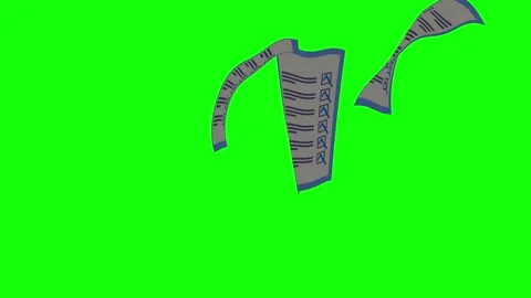 Bird Flying on Chroma Key for Compositing Video stock 337166092
