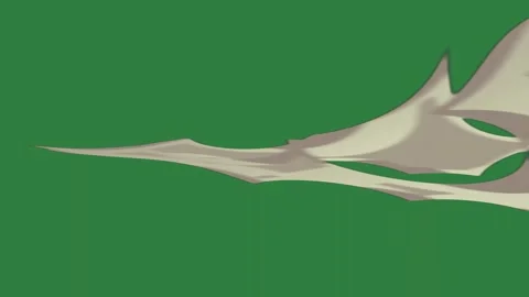 Bird Flying With Through - Chroma Key Green Screen Footage Stock Footage 338017210