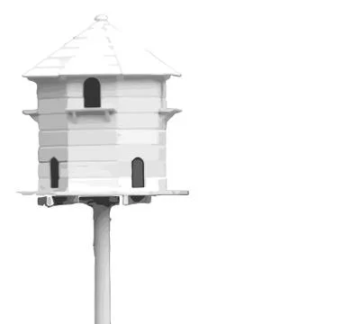 Bird house Stock Illustration