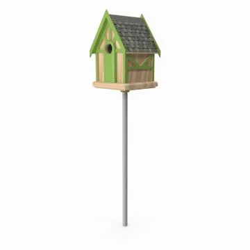 Bird House Stock Illustration