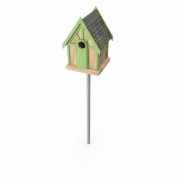Bird House Stock Illustration