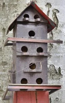 Bird house Stock Photos