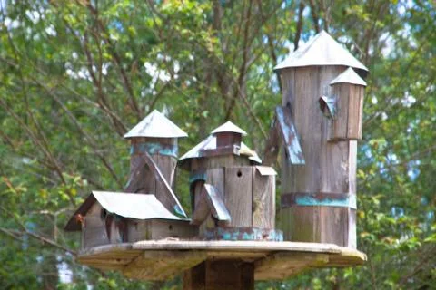 Bird house Foto stock