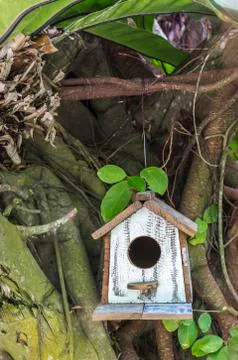 Bird house Stock Photos