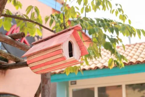 Bird house Stock Photos