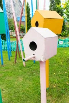 Bird house Stock Photos