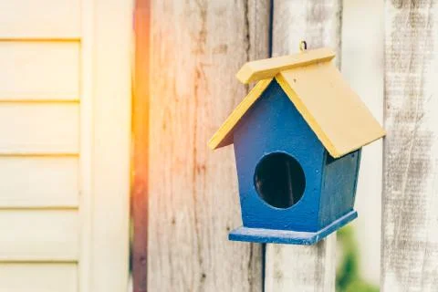 Bird house Stock Photos