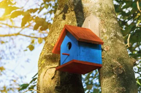 Bird house Stock Photos