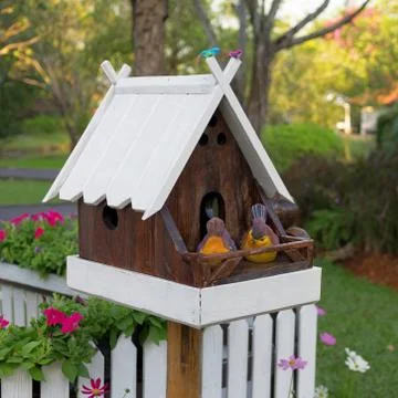 Bird house Stock Photos