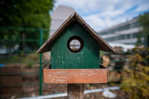 Bird House Foto stock