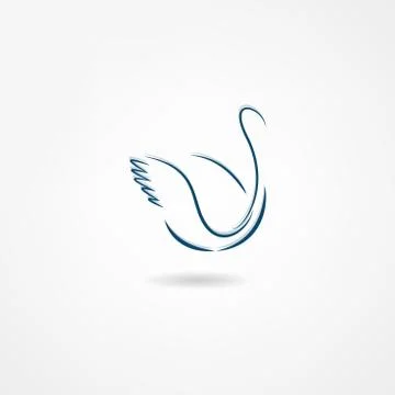 Bird icon Stock Illustration