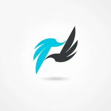 Bird icon Stock Illustration