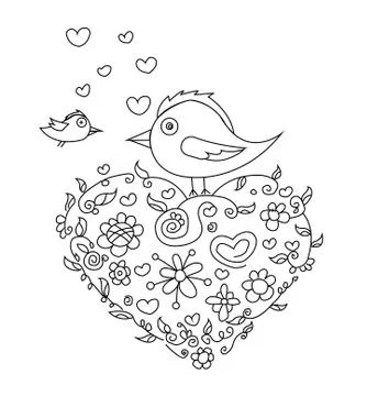 Bird Illustrazione stock