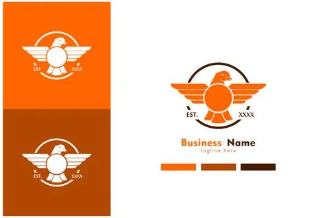 Bird Logo Design template  Illustrazione stock