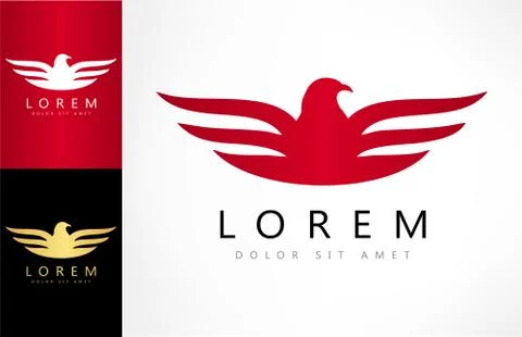 Bird logo Stock Illustration