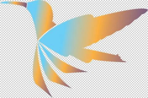 Bird logo Illustrazione stock