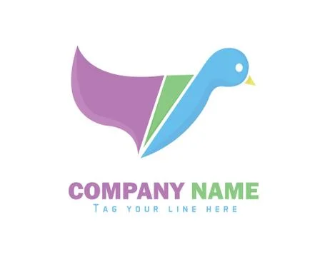 Bird logo Stock Illustration