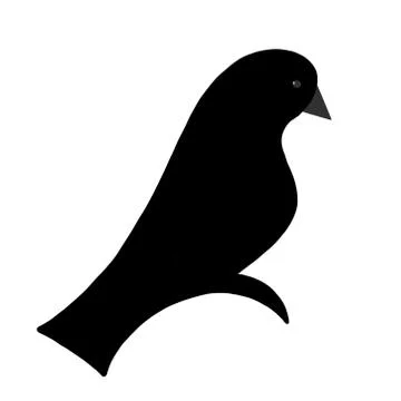 Bird logo Stockillustratie