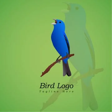 BIRD LOGO Stock Illustration