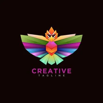 Bird logo Stock Illustration