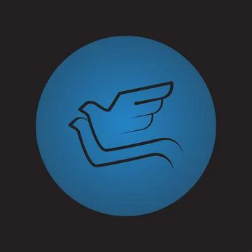 Bird logo Stock Illustration