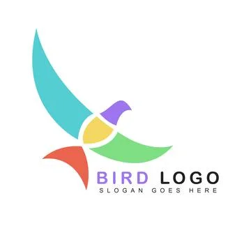 Bird logo Stock Illustration