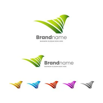 Bird Logo Template Stock Illustration