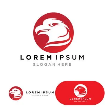 Bird logo vector icon design template Stock Illustration