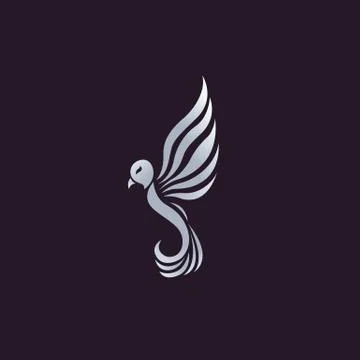 Bird logo vector Stock Illustration