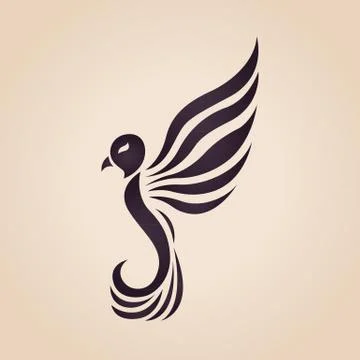 Bird logo vector Stock Illustration