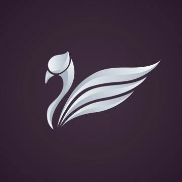 Bird logo vector Stock Illustration