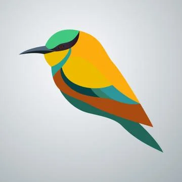 Bird logo vector Stock Illustration