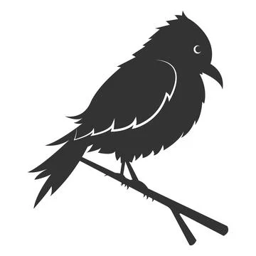 Bird logo vector illustration design Stock Illustration