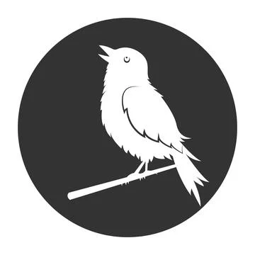 Bird logo vector illustration design Stock Illustration