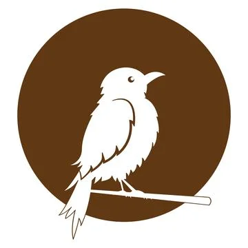 Bird logo vector illustration design Stock Illustration