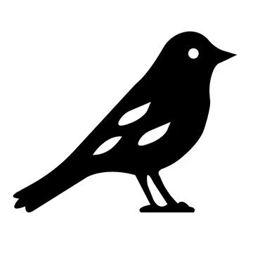 Bird logo, vector  image, bird logo, design bird logo, animal art, fly bird.. Illustrazione stock