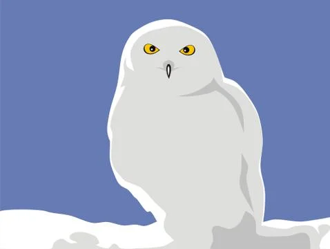 The bird of minerva Stock Illustration