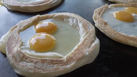Bird Nest Bread Stock Footage 127289019