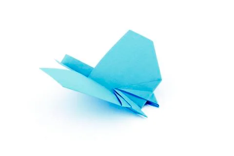 Bird from a paper Stock Photos