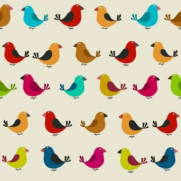 Bird seamless pattern Bird seamless pattern Copyright: xZoonar.com/Richard... Stock Photos