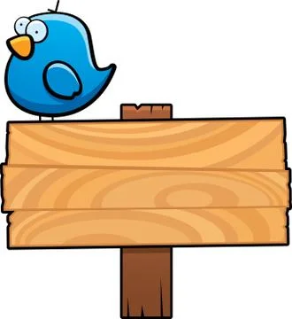 Bird Sign Stock Illustration