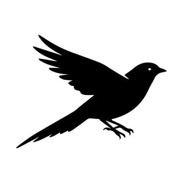 Bird Silhouette Illustrazione stock