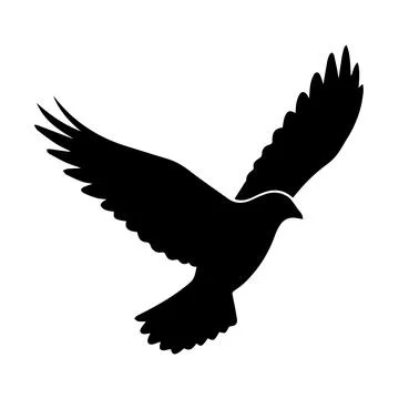 Bird Silhouette Illustrazione stock